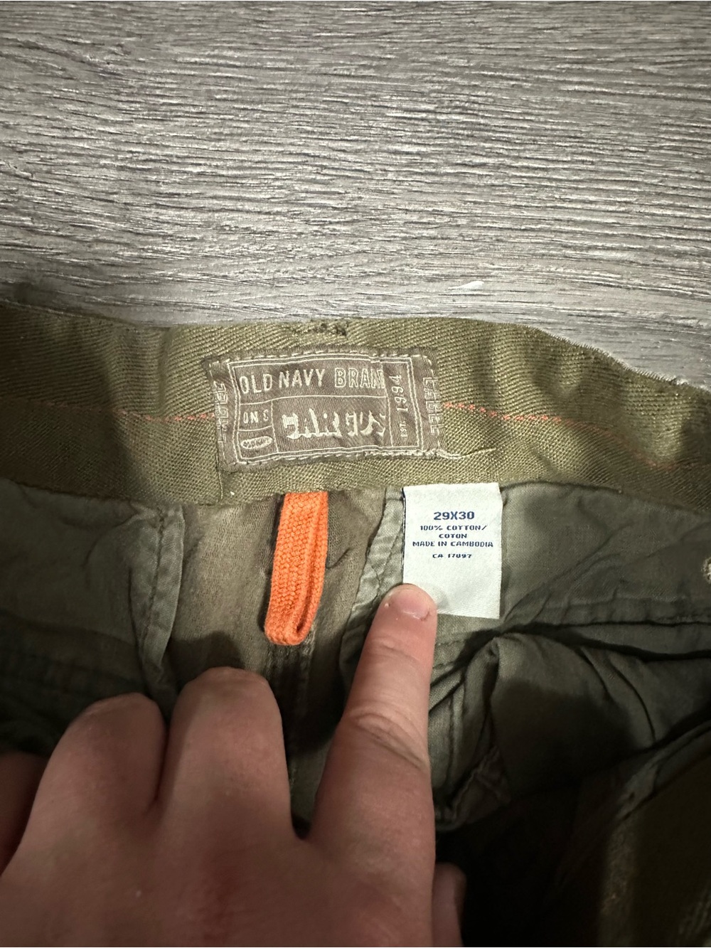 Vintage - surplus Old Navy Cargo Pants - Picture 3 of 7